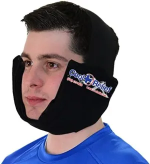 Soft Flex-Ice Jaw Ice Pack with Extended Cold for Wisdom Teeth