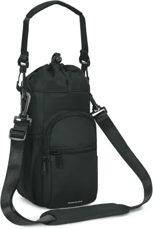 sportsnew Water Bottle Holder with Strap 32oz 40oz Insulated Water Bottle Carrier Sling Bag with Phone Pocket Crossbody