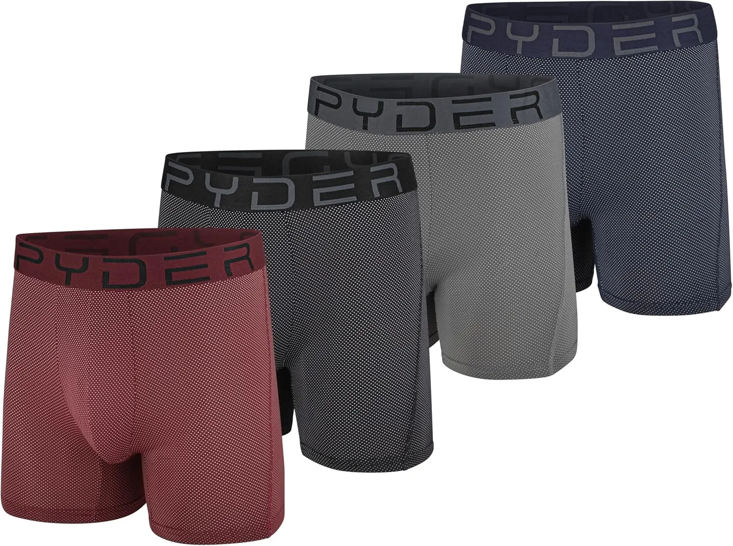 Spyder Performance Mesh Mens Boxer Briefs Sports Underwear For Men