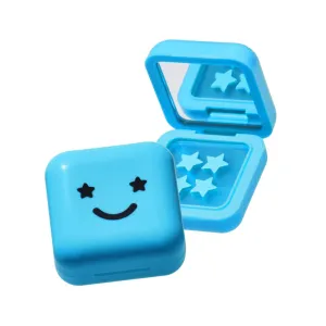 Starface Hydro-Star   Salicylic Acid Pimple Patches and Big Blue Compact, Helps Shrink and Soothe Deeper Spots, Cute Star Shape, Vegan, 32 count