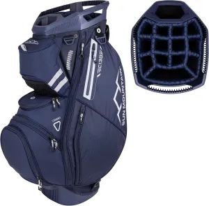 Sun Mountain 2025 C-130 14 Way Golf Bag with Full-Length Dividers and 11 Pockets for Ultimate Convenience - Lightweight Golf Cart Bag with Cart Strap Pass-Through Ideal for Golf Carts