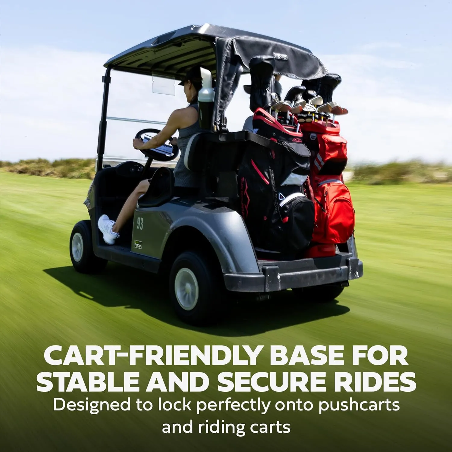 Sun Mountain 2025 Maverick 14 Way Divider Golf Bag with 9 Spacious Pockets - Lightweight Golf Bag for Men and Women with Ergonomic Shoulder Straps Ideal for Both Carts and Walking
