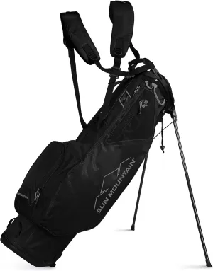 Sun Mountain Mens 2022 2.5  Stand Carry Golf Bag - Black