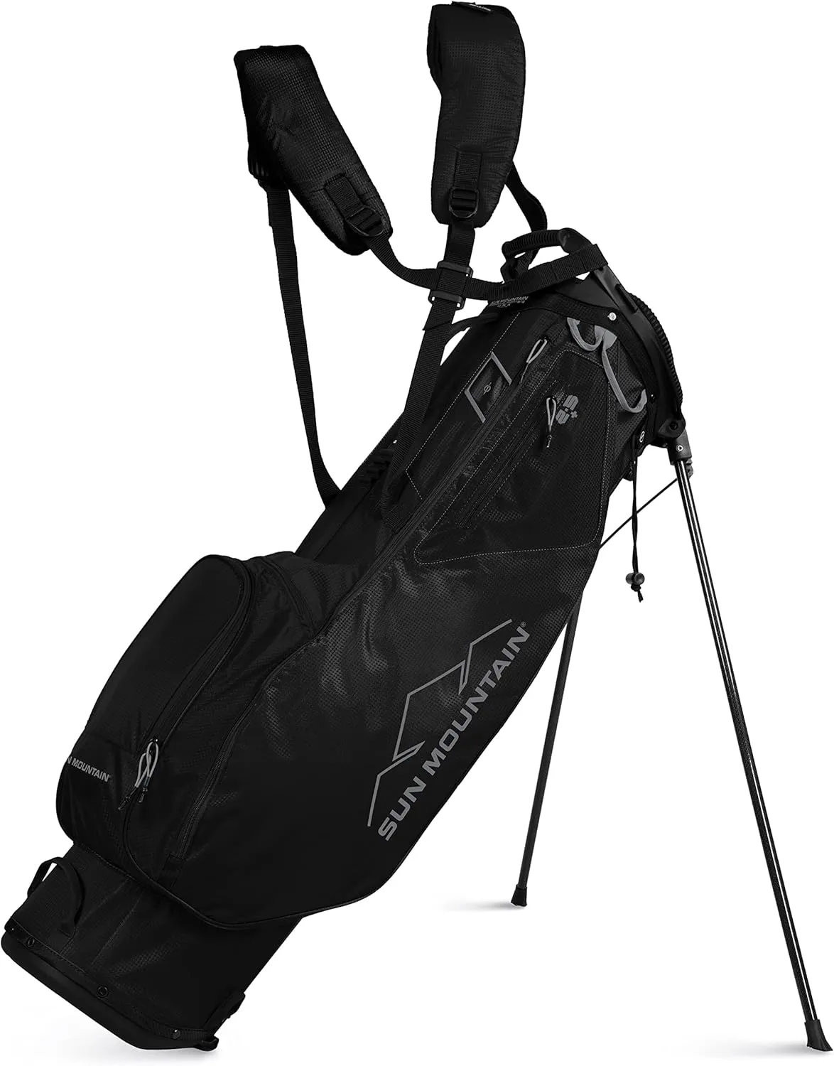 Sun Mountain Mens 2022 2.5  Stand Carry Golf Bag - Black