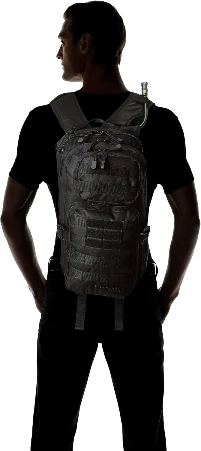 Surge Tactical Hydration Pack Military Backpack with MOLLE System | Survival Bug Out Bag | 22L Storage Capacity   3L Reservoir