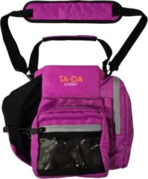 TA-DA Caddy Bag Everywhere you Go | Core Items are Bottle Phone Keys Wallets Etc, so Easy Access and more Convenient than Purse, Carrier, Crossbody, Messenger, Duffle, Fanny, Tote | W-7 H-10 L-10 |