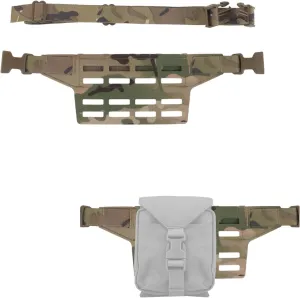Tactical Fanny Pack Adapter Panel Waist Belt Extension Platform for Molle Pouches Magazine Pouch