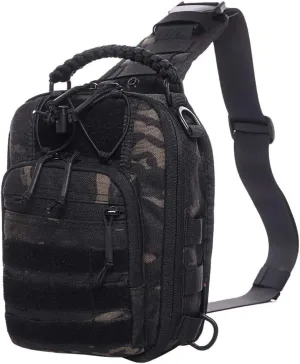 Tactical Sling Bag Pack Military Rover Shoulder Bag Molle Assault Range Bag Backpack 1050D