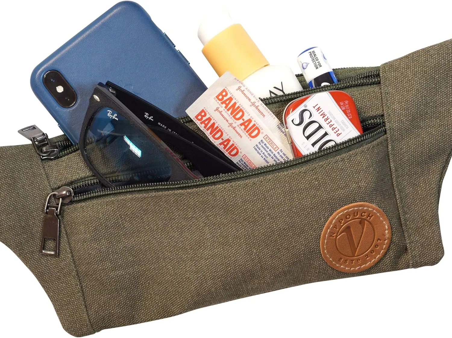 Tahoe Slim Hip Pack, Fanny Pack, Travel Pack, Navy