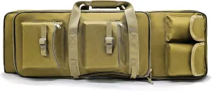 TaktZeit Tactical Rifle Case Outdoor Soft Rifle Bag for Hunting Fishing Gun Case with Adjustable Shoulder Strap