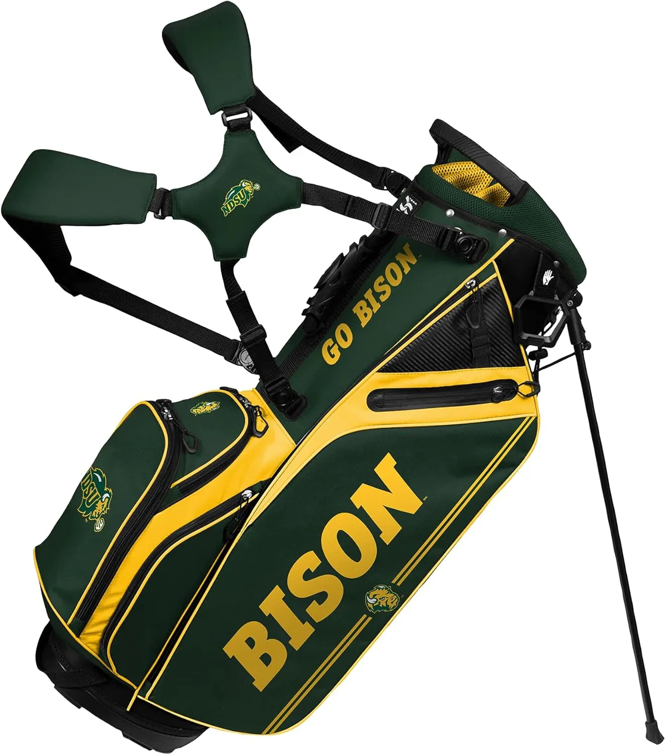 Team Effort NCAA Caddie Carry Hybrid Golf Bag
