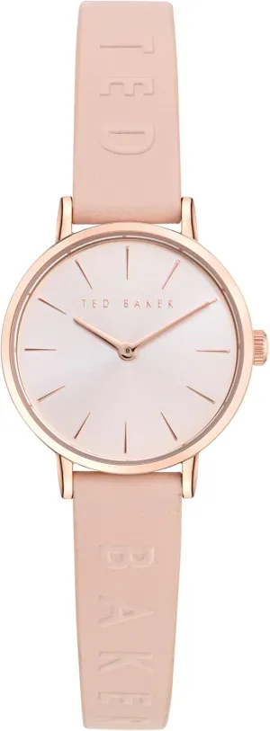 Ted Baker Ladies Nude Leather Strap Watch