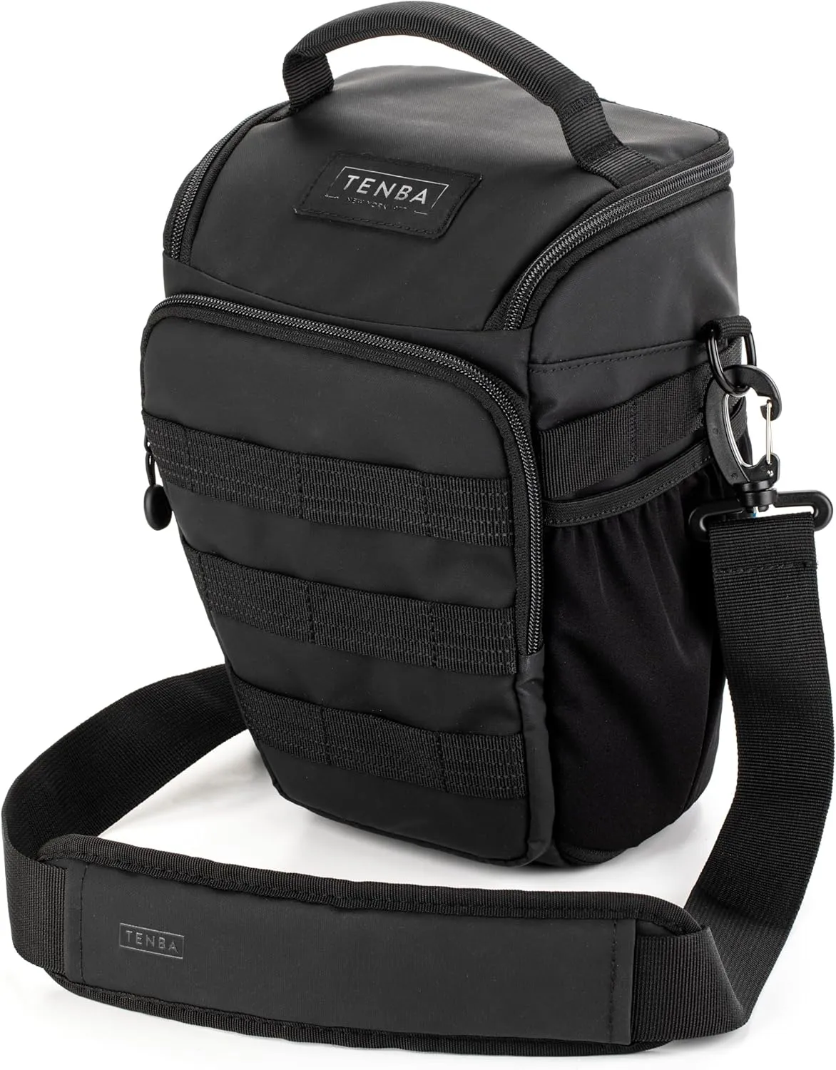 Tenba Axis v2 4L Top Loader Camera Bag for DSLR or Mirrorless Camera with Attached 24-70mm (or 70-200mm 2.8 When Bag is expanded) – Black (637-750)
