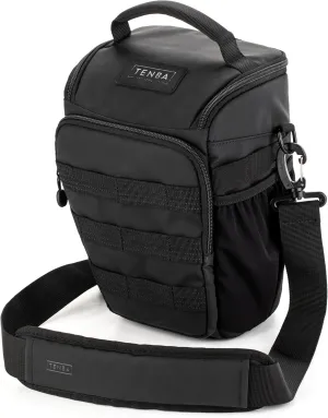 Tenba Axis v2 4L Top Loader Camera Bag for DSLR or Mirrorless Camera with Attached 24-70mm (or 70-200mm 2.8 When Bag is expanded) – Black (637-750)