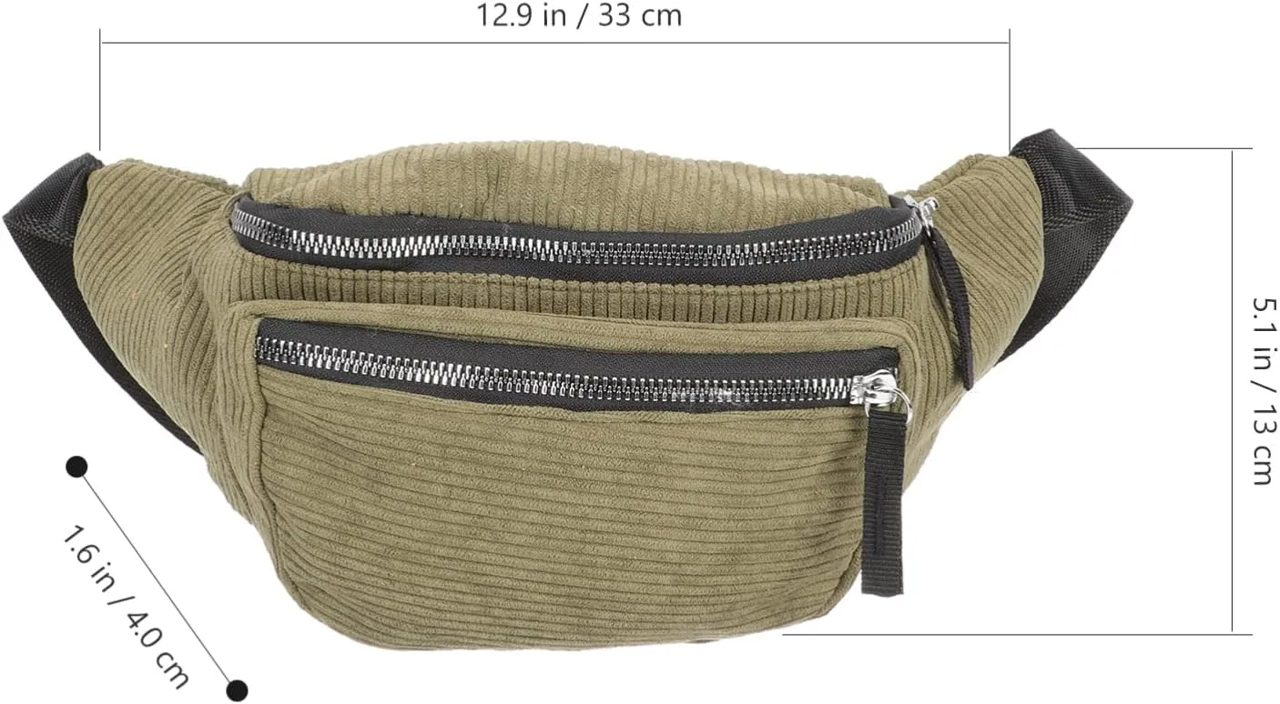 TENDYCOCO 3pcs Messenger Small Bag Belt Bags for Women Waist Bag Crossbody Bags for Women Trendy Cross- Body Bag Multi- Waist Coin Purse Small Bag for Men Adult Bag Girl Velvet Wild Fanny