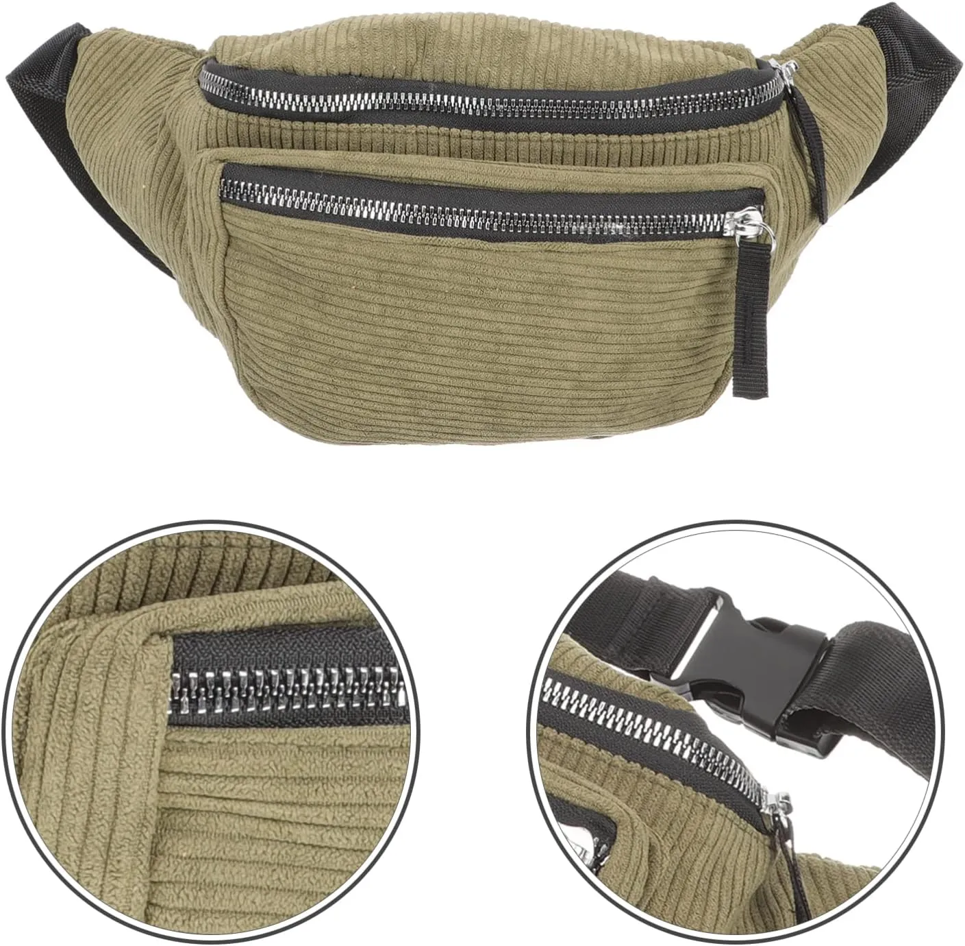 TENDYCOCO 3pcs Messenger Small Bag Belt Bags for Women Waist Bag Crossbody Bags for Women Trendy Cross- Body Bag Multi- Waist Coin Purse Small Bag for Men Adult Bag Girl Velvet Wild Fanny