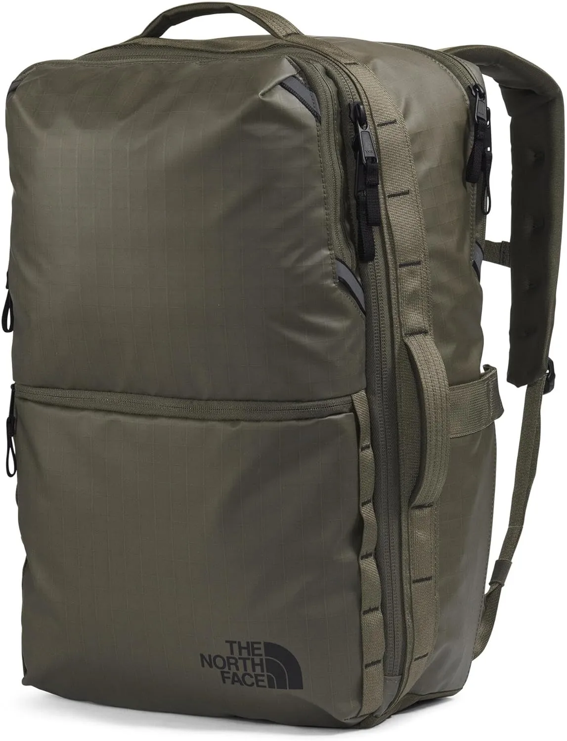 THE NORTH FACE Base Camp Voyager Travel Pack - PFAS Free, New Taupe Green/TNF Black-NPF, One Size