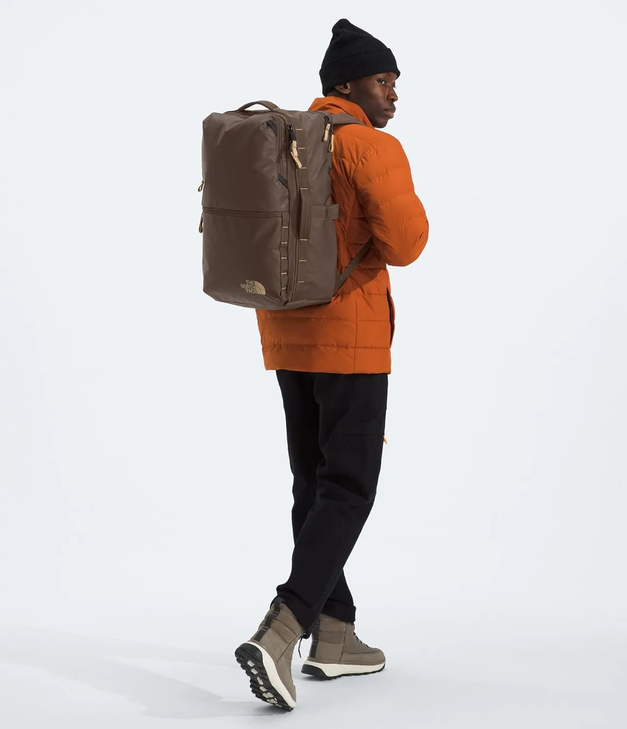 THE NORTH FACE Base Camp Voyager Travel Pack - PFAS Free, Smokey Brown/Khaki Stone, One Size