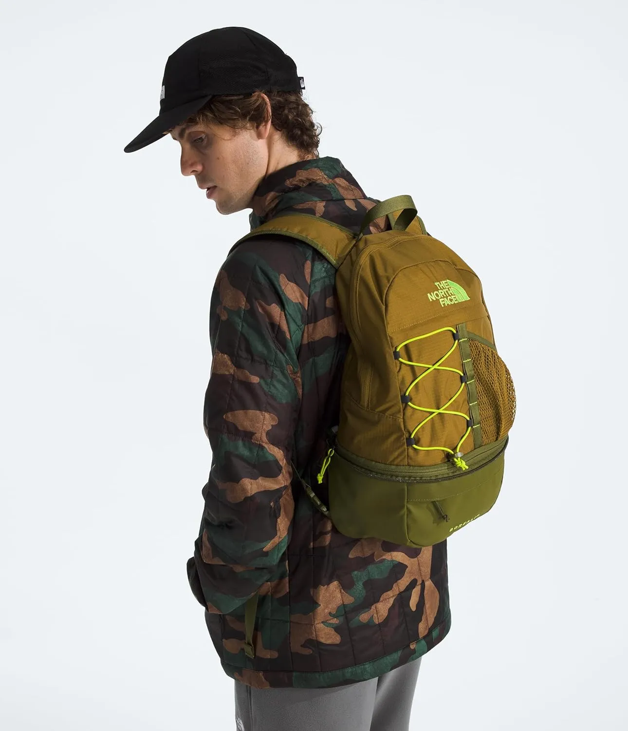 THE NORTH FACE Borealis Convertible Pack, Forest Olive/Moss Green, One Size