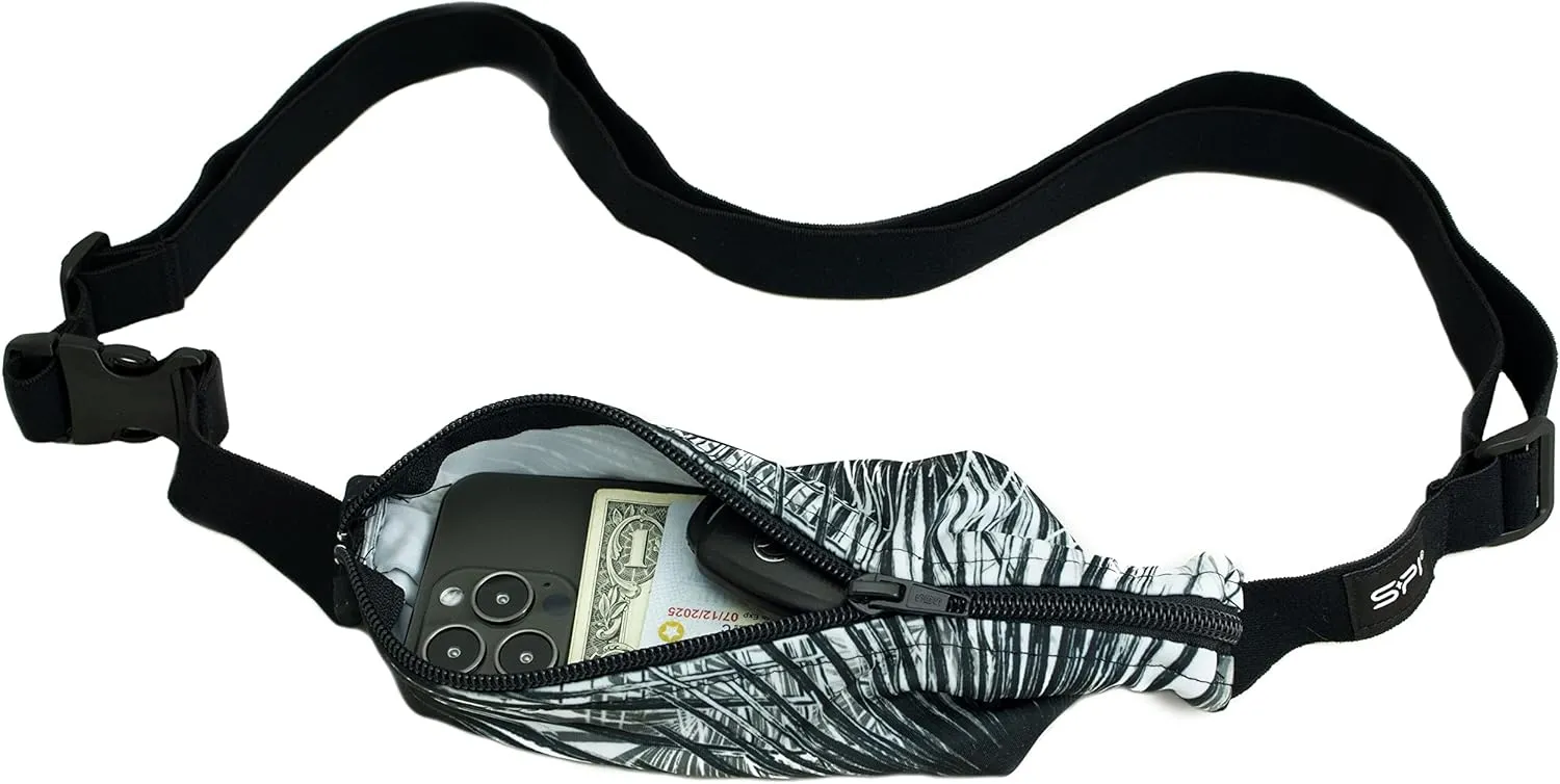 The SPI Crossbody Palm/Black Zipper