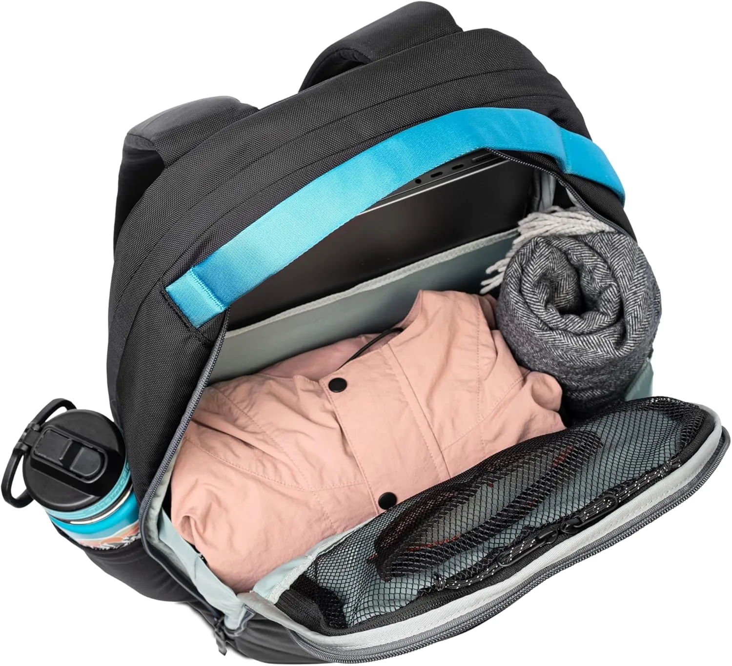 Timbuk2 Never Check Expandable Backpack, Artic Black