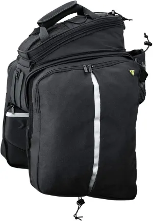 Topeak MTS TrunkBag DXP Rear Bicycle Bag with Expandable Panniers, Strap Mount