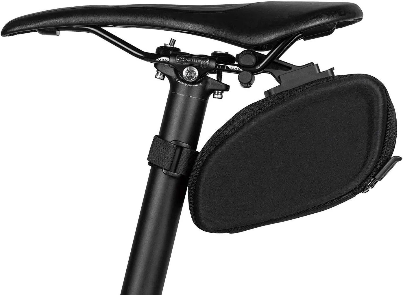 Topeak SideKick Wedge Pack with Fixer F25 - Bike Seat Pack - Black - Medium