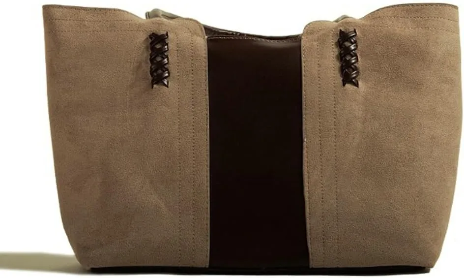 Tote Bag for Women Leather Shoulder Bag Stylish Handbags Retro Large Purse Work Travel 2024