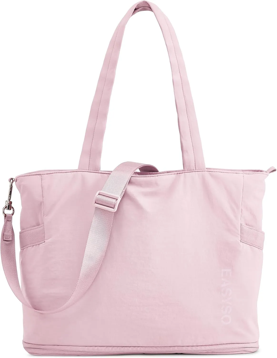 Tote Bag for Women,Puffer Work Bags with Zipper Compartments, Expandable Handbag for Travel Work Sport