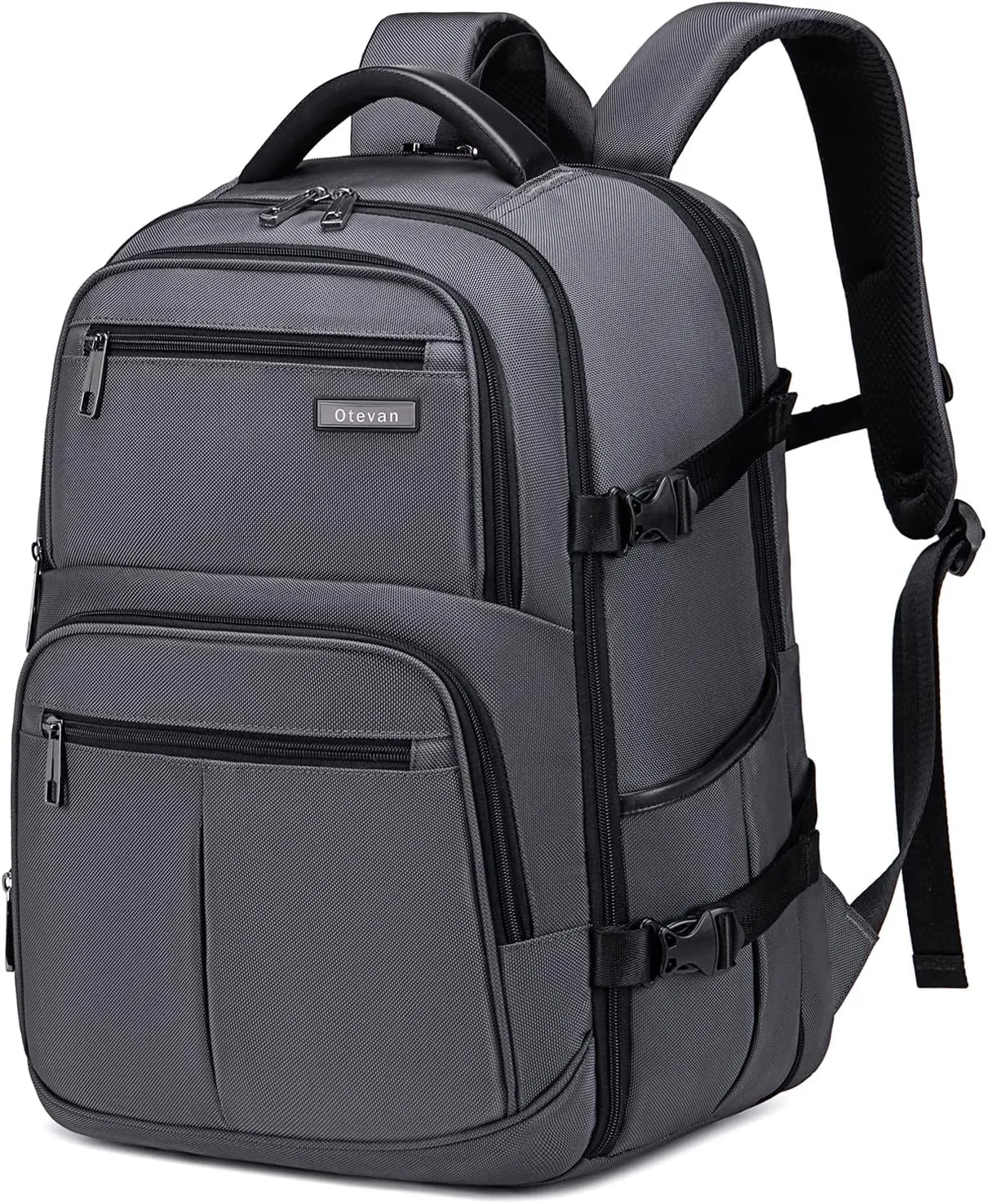 Travel Backpack for Men Women,45L Carry On Backpacks Flight Approved,Large Laptop Backpacks,Expandable Luggage Back pack Water Resistant Bookbag Daypack Fit 17 Inch