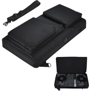 Travel Case for Pioneer DDJ-FLX6 SX SX2 SX3 DJ Controller Carrying Case Storage Box Lightweight Protector Bag with Shoulder Strap