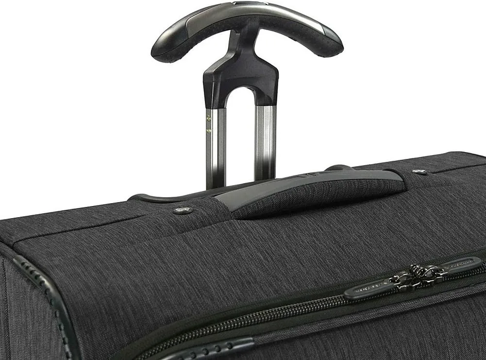 Traveler's Choice T-Cruiser Expandable Spinner Luggage, Gray, Silverwood Softside (26-Inch)