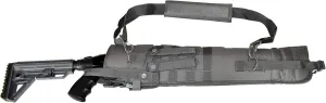 Trinity scabbard for Remington V3 TAC-13 Tactical case Hunting Storage Soft Range molle Holster Bag Shoulder Military Security ATV Horse Motorcycle Padded Bag Gray 25 inches.