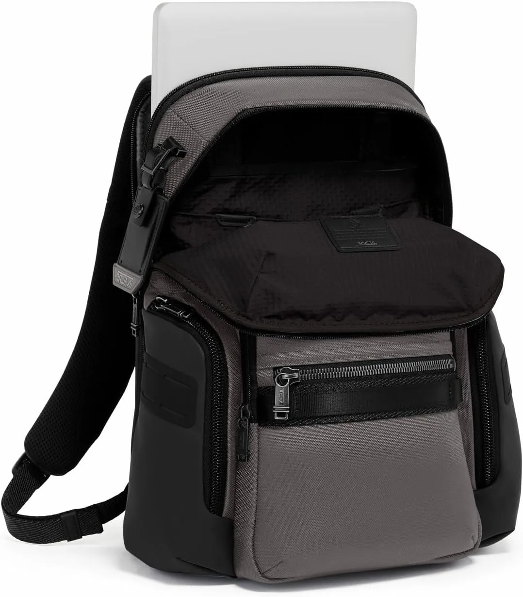 TUMI - Alpha Bravo Navigation Backpack - Everyday Travel Backpack - Fits Up to 15" Laptop - 16.0" X 14.0" X 7.3" - Charcoal
