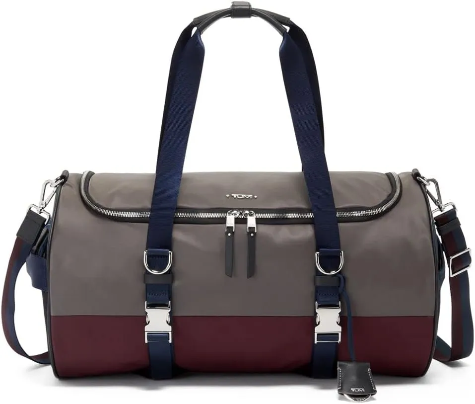 TUMI - Voyageur Misty Duffel - Zinc/Navy/Beetroot