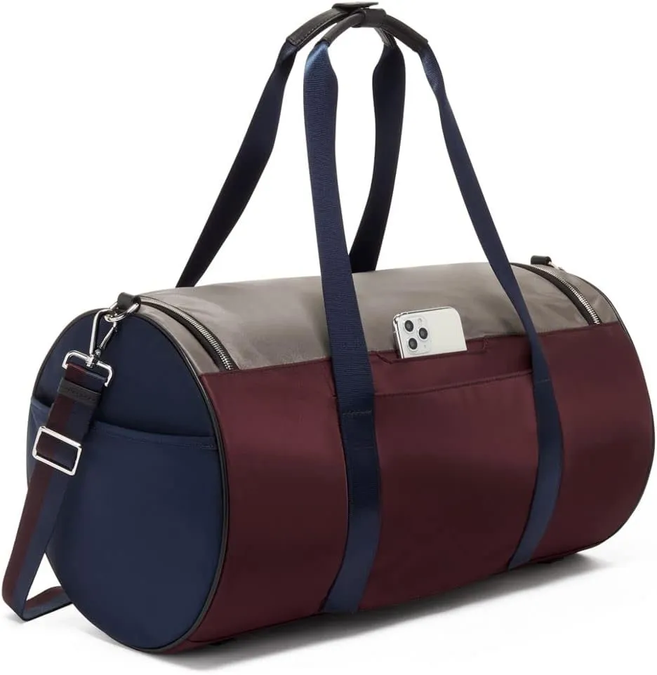 TUMI - Voyageur Misty Duffel - Zinc/Navy/Beetroot