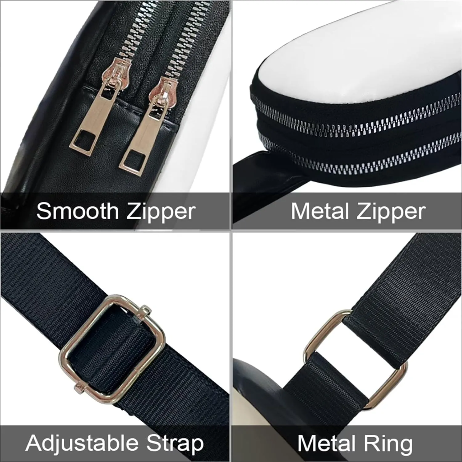 Tuoxiukan Custom Crossbody Bag With Name On It Floral Sling Bag For Women Crossbody Purse Waterproof Chest Bag PU Leather Lightweight Travel Shoulder Bag Personalized Gifts for Girlfriend Wife Fiancee
