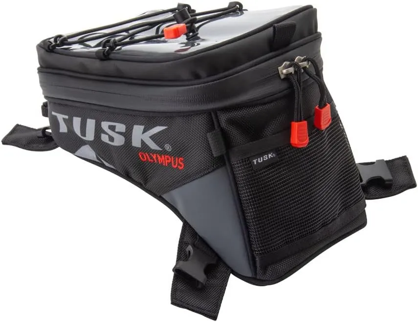 Tusk Olympus Tank Bag Small Black/Grey For HONDA CRF300L Rally 2021-2024