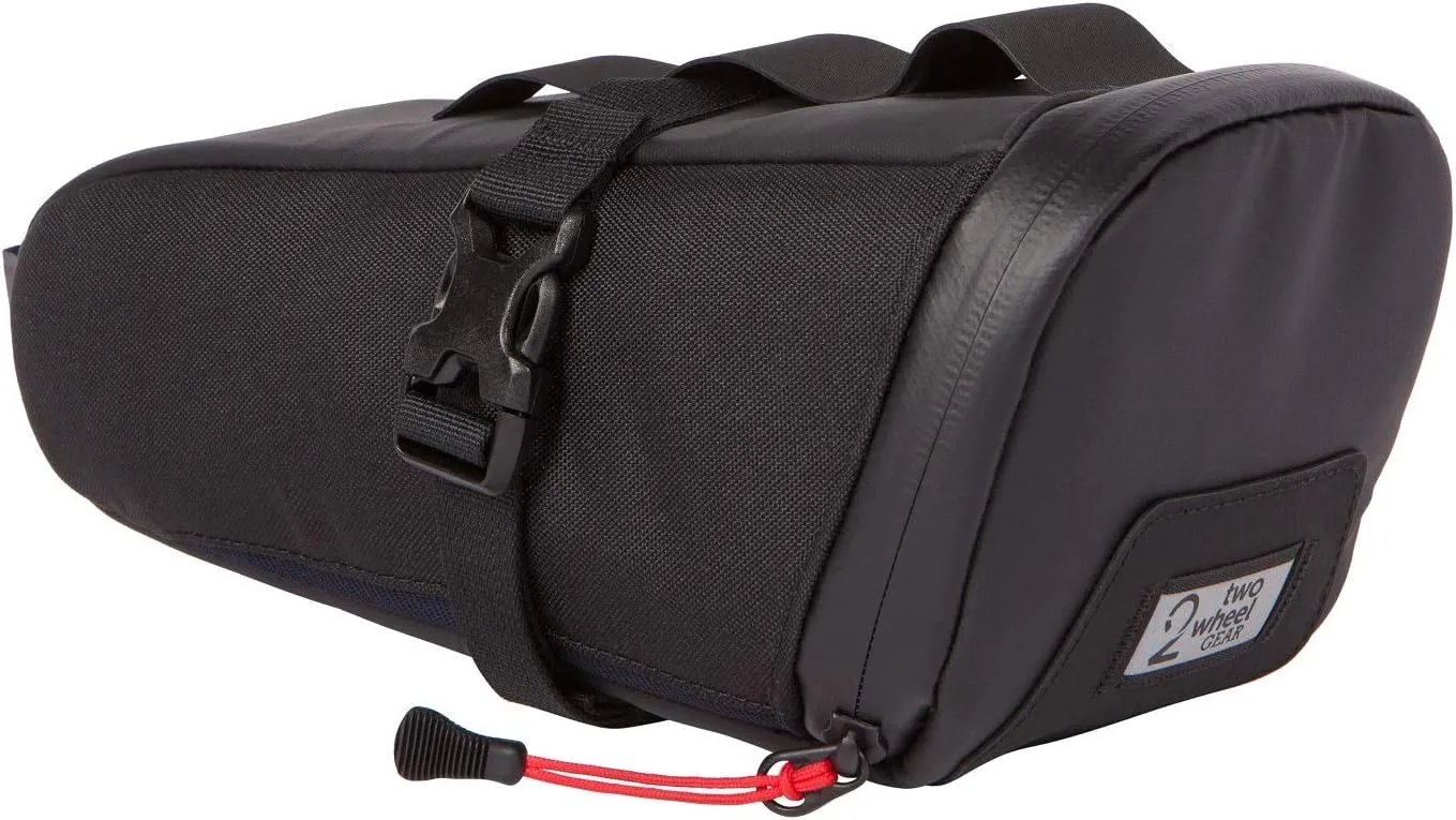 Two Wheel Gear - Commute Seat Pack - Water Resistant under Saddle Bag for Bicycle - for Bike Commuting and Touring
