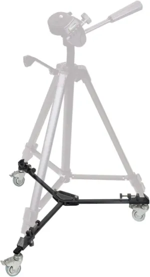 Ultimaxx’s Professional Dynamic Heavy Duty Tripod Dolly with Adjustable Legs for Canon, Nikon, Sony, DSLR Cameras, Camcorder, Photos, Videos, and More