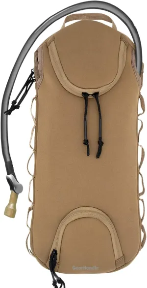 Universal Water Bladder Insulator Bag for Osprey, Platypus and CamelBak Hydration Backpacks; 2-3L Hydration Bladder Insulation Sleeve - Interior/Exterior Mount, Hang Hole, Tube Ports
