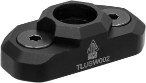 UTG Pro Leapers TLUSW002 Inc, Keymod QD Sling Swivel Adaptor, Matte Black