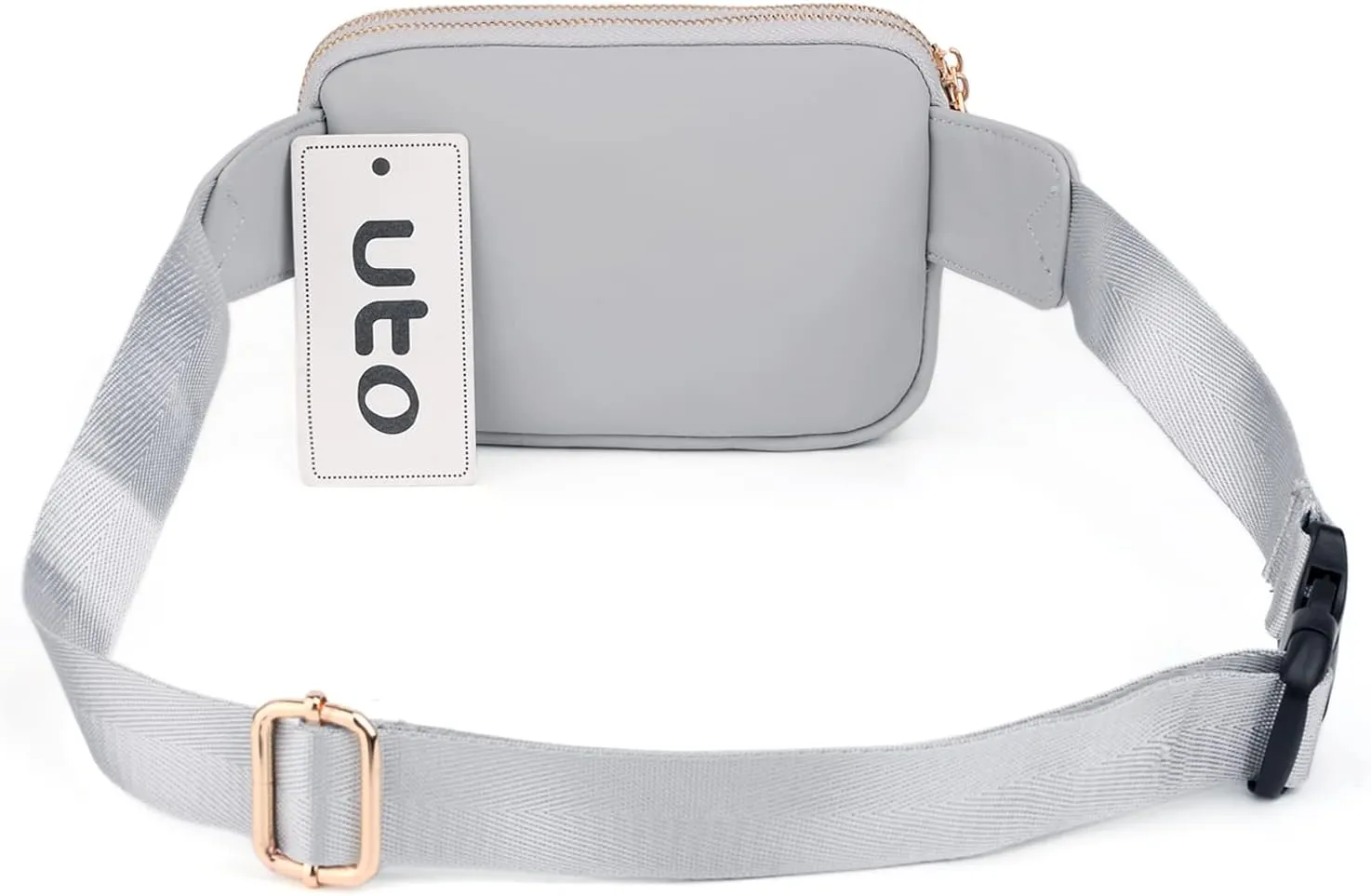 UTO Fanny Pack for Women Crossbody Trendy Fashion Belt Purse Chest Waist Hip Bumbag for Outdoor Shopping Travel Hiking