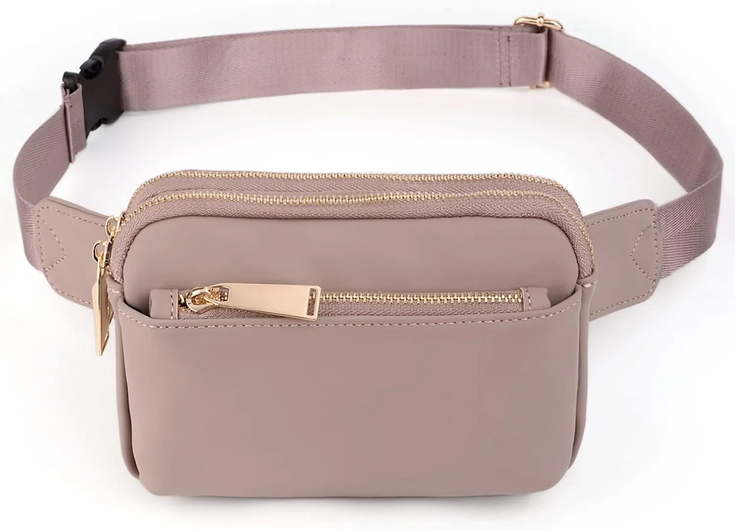 UTO Fanny Pack for Women Crossbody Trendy Fashion Belt Purse Chest Waist Hip Bumbag for Outdoor Shopping Travel Hiking