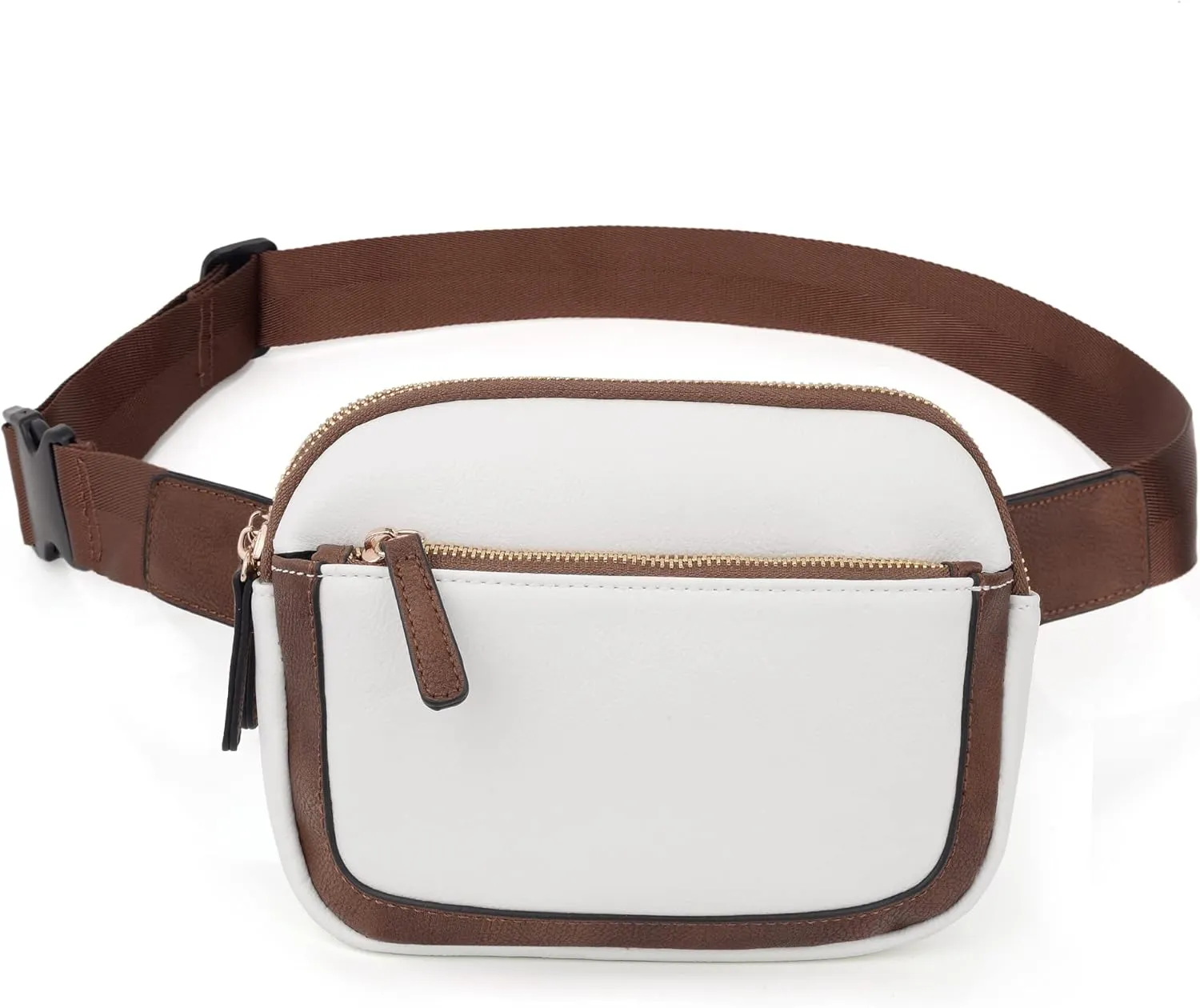 UTO Fanny Pack for Women Crossbody Trendy Fashion Belt Purse Chest Waist Hip Bumbag for Outdoor Shopping Travel Hiking