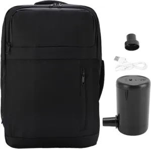 Vacuum Travel Backpack with Pump for Women, 36L to 55L Expandable Carry On Backpack, Large Vacuum Seal Compression Bags Casual Daypack for Work Business, College