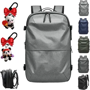 Veloutte Travel Backpack, Veloussette Prestige Space Bag, 60l Expandable Travel Backpack with Vacuum Space Bag & Pump (B)