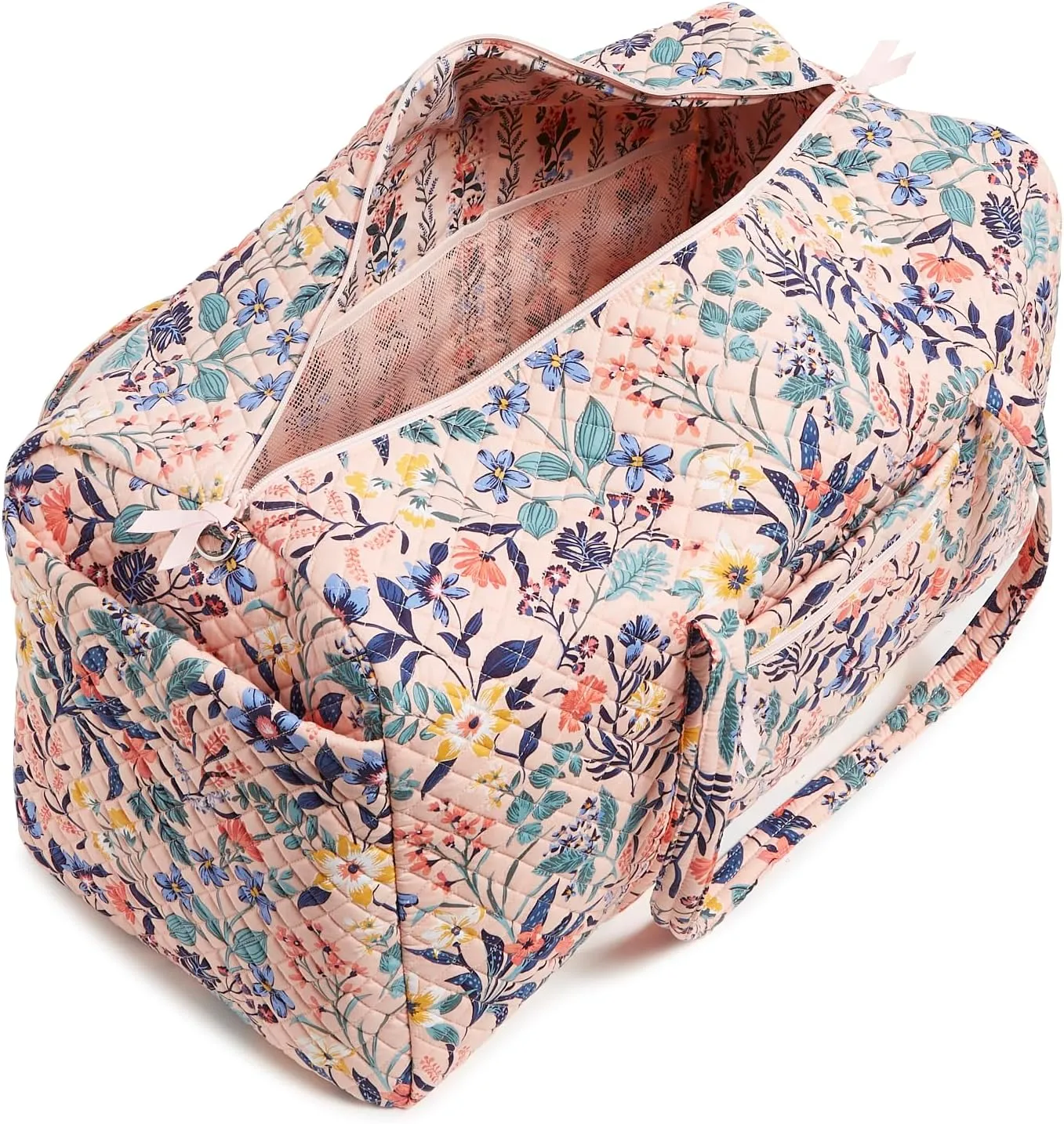 Vera Bradley Cotton XL Travel Duffle Bag, Paradise Coral
