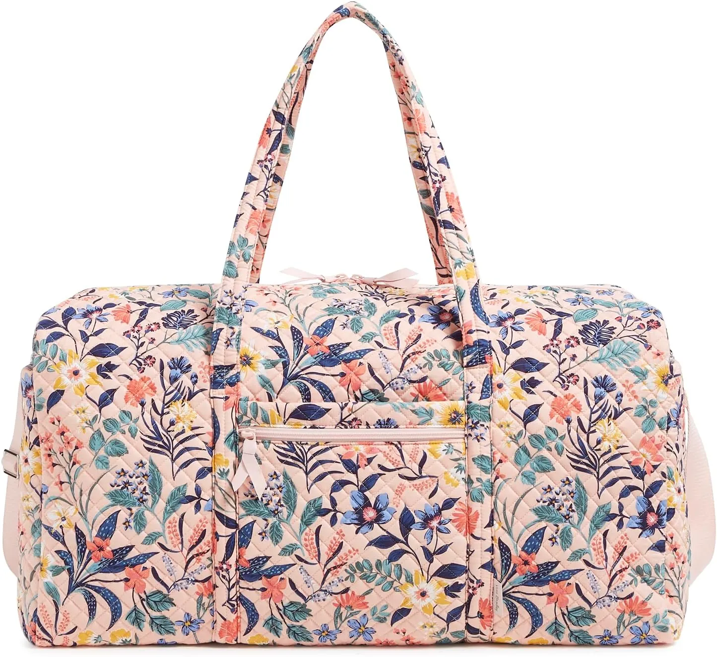 Vera Bradley Cotton XL Travel Duffle Bag, Paradise Coral