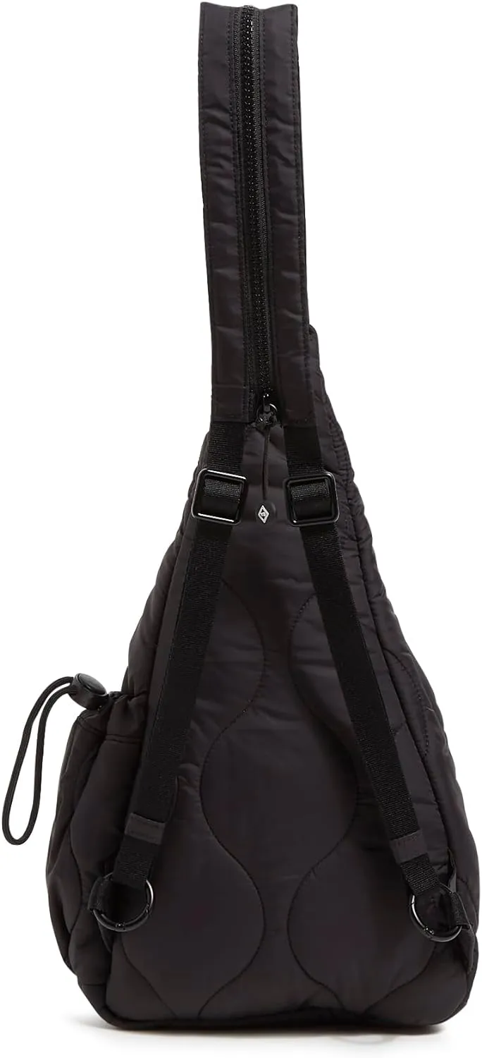Vera Bradley Featherweight Sling Backpack, Black